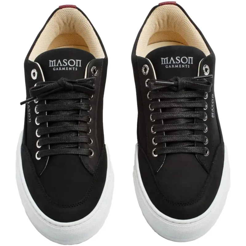 Mason Garments Low-Top-Sneaker Mason Garments Tia Primo Sneakers Zwart-wit Mg61-1 schwarz(Image 3)