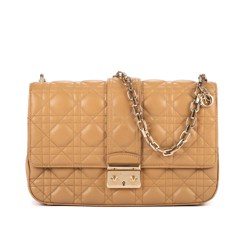 Christian Dior Crossbody Bag Miss Dior Medium beige