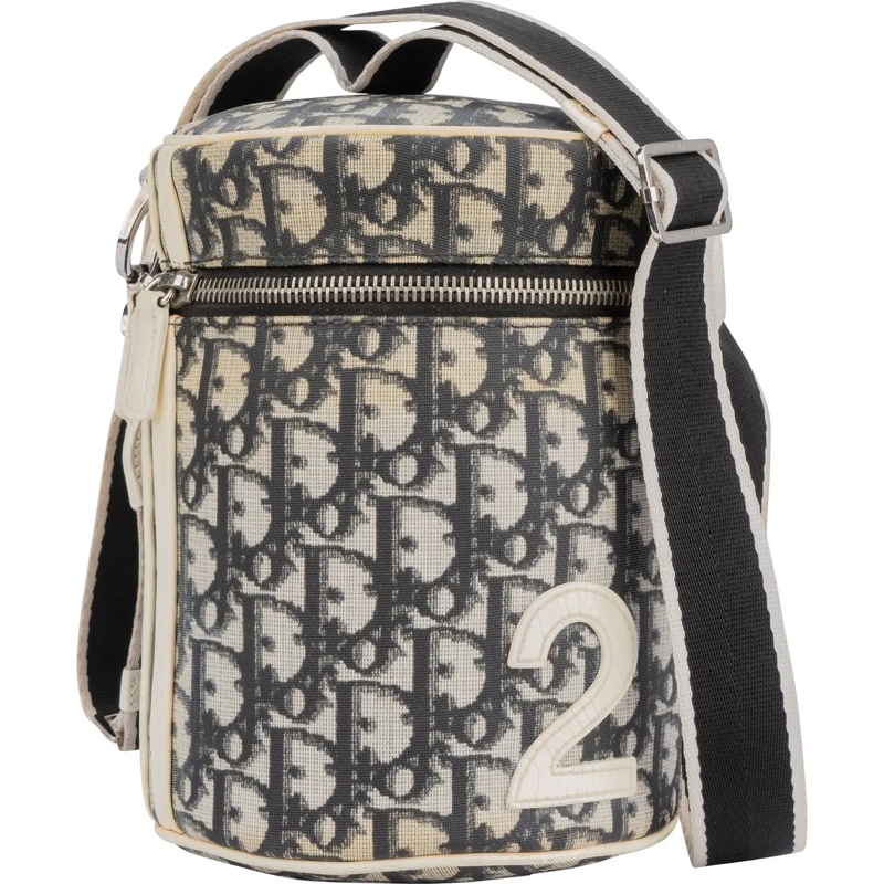 Christian Dior Schultertasche Christian Dior Trotter Monogram No. 2 Bucket Cross mehrfarbig