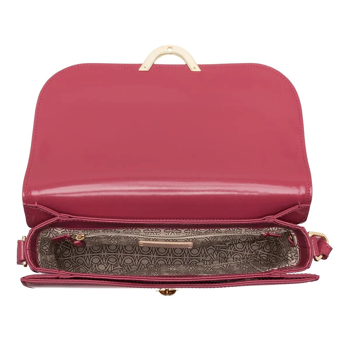 Coccinelle Crossbody bags dew Shiny Calf in roze