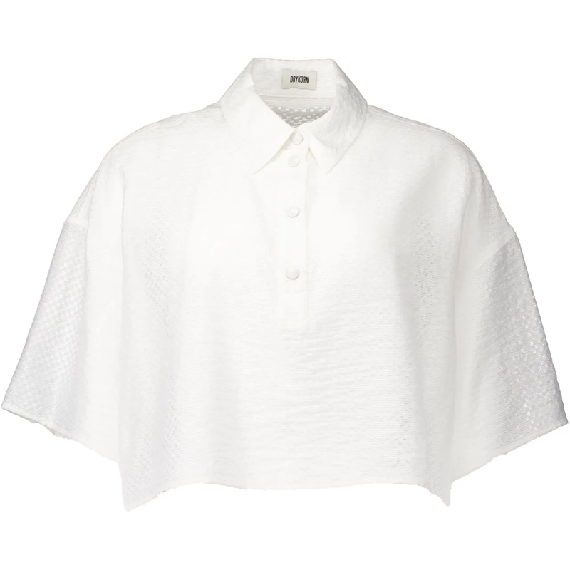 DRYKORN Bluse Drykorn Blouses Off White 152249 Zylora weiß