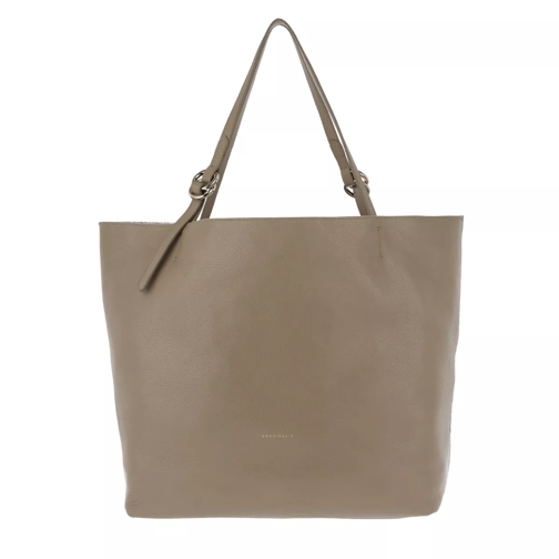 Coccinelle Davon Reversible Shopper Taupe Metallc Shopping Bag