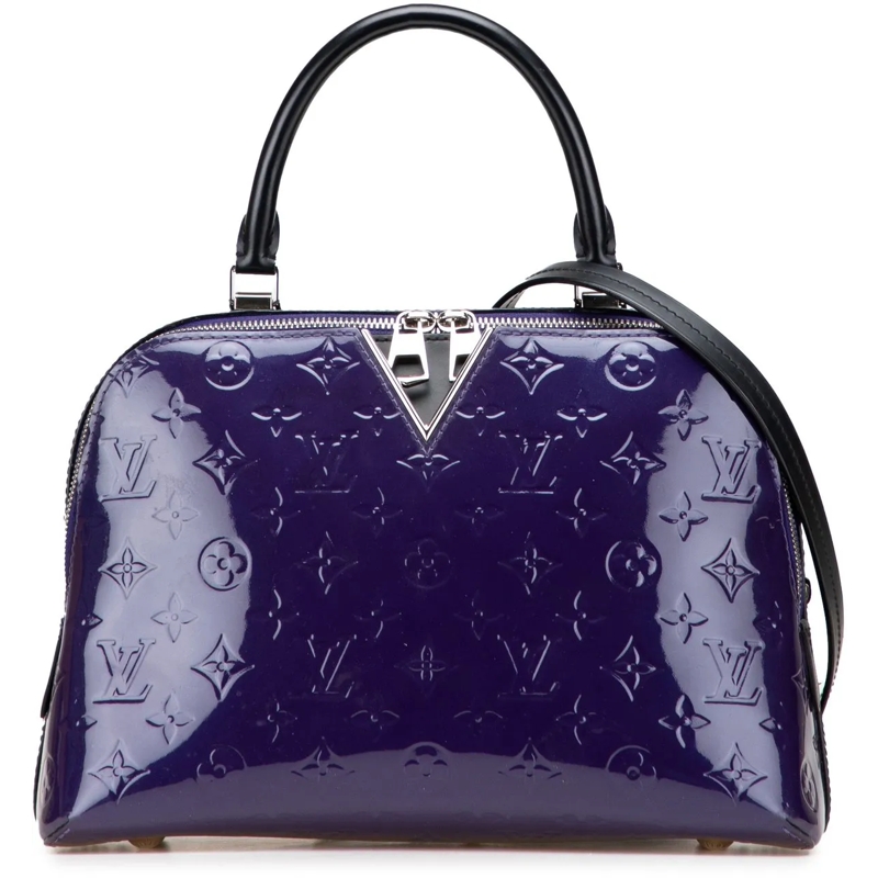 Louis Vuitton Schultertasche Monogram Vernis Melrose lila
