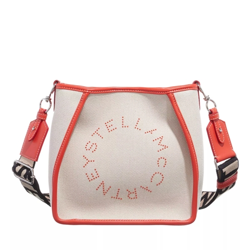 Stella McCartney Salt and Pepper Crossbody Bag Red Minitasche