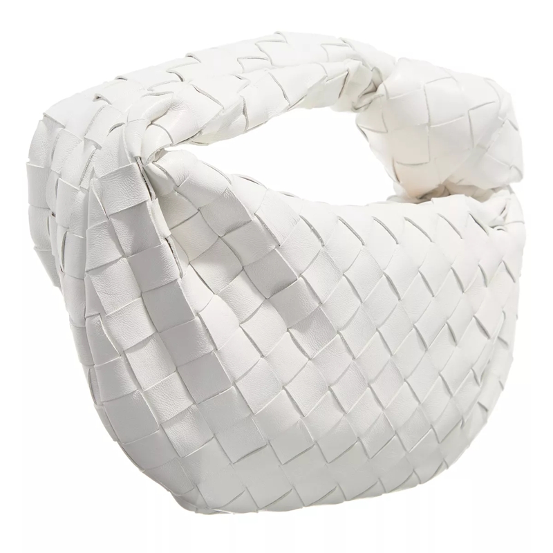 Bottega Veneta Hobo Bag Mini Jodie White(Image 3)