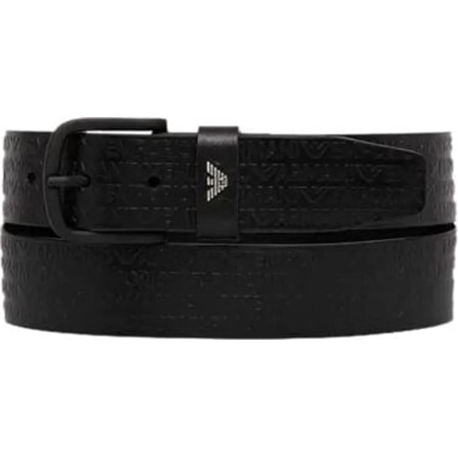 Emporio Armani Ceinture Belts Black schwarz