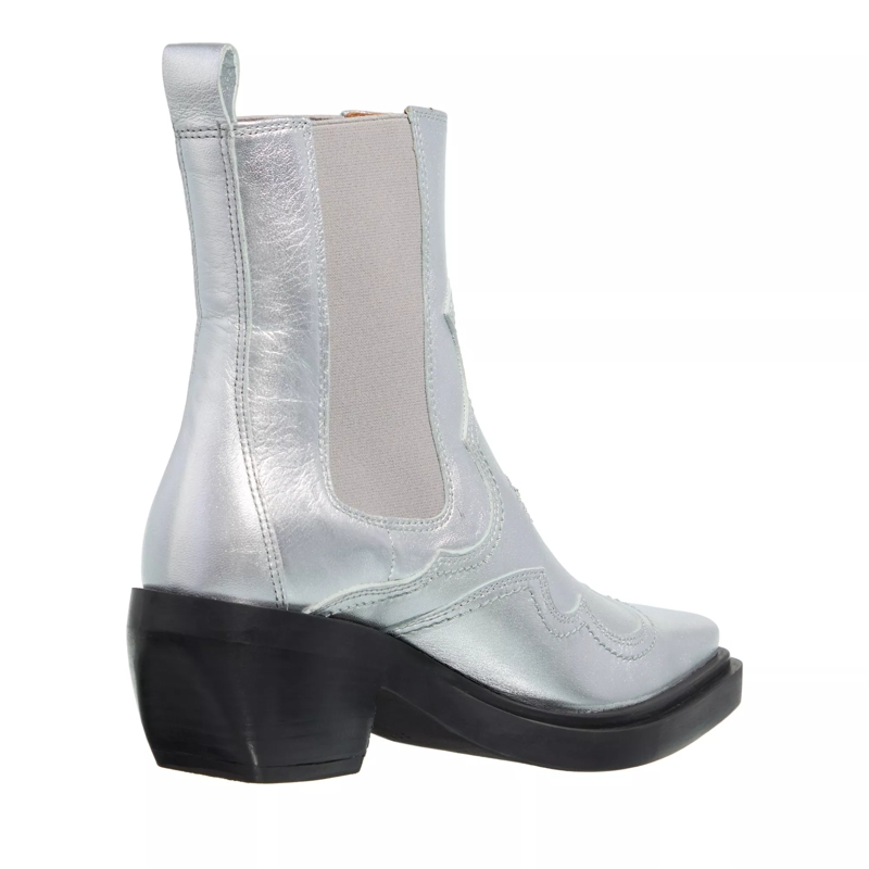 Copenhagen Cowboy Boots CPH232 Leather Silver(Image 3)