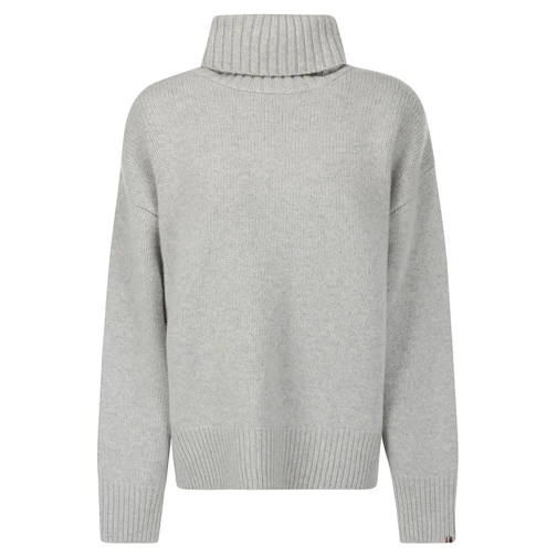 Extreme Cashmere Pull à col roulé Gray Sweater High Collar Grey