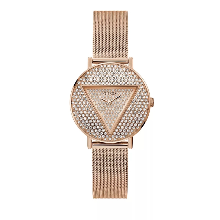 Rose gold outlet watch with numbers