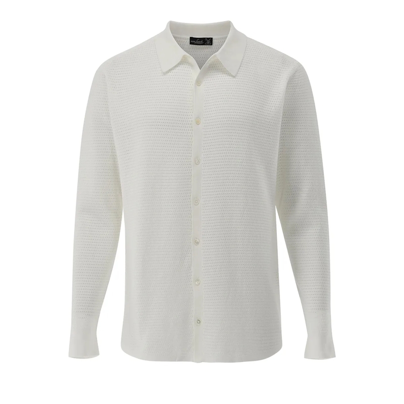 VAN LAACK Hemd Hemd Uni beige