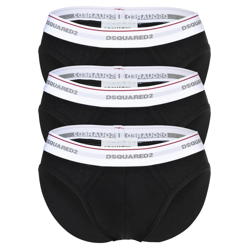 Dsquared2  3-PACK BRIEF 3er Pack schwarz