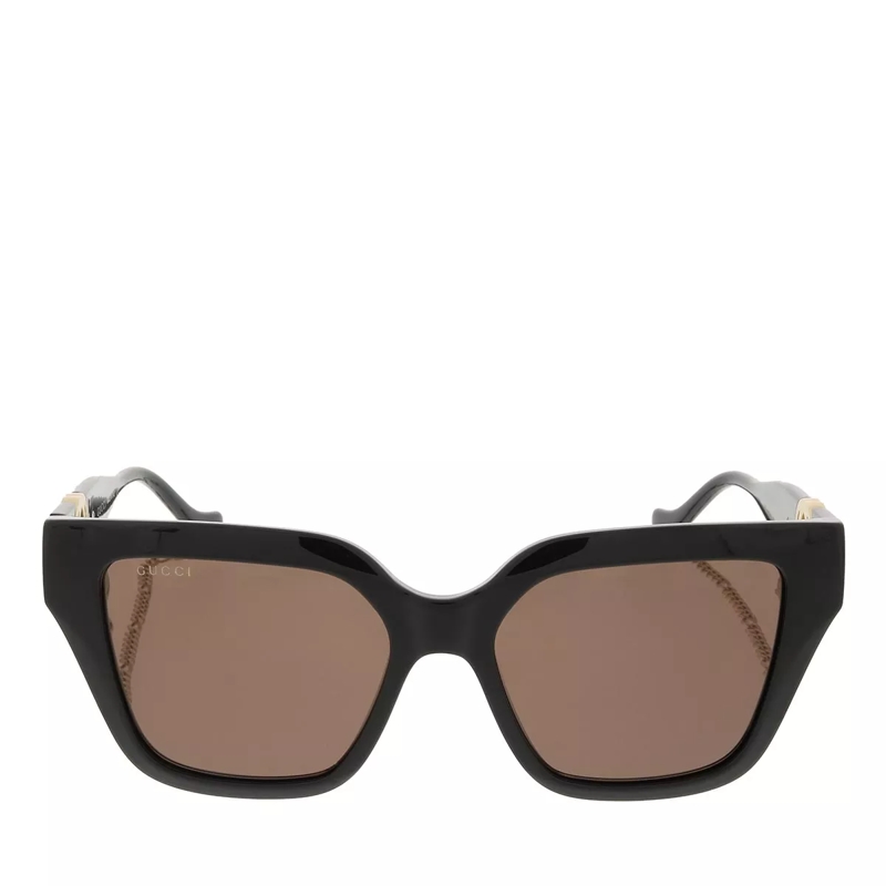 Gucci Sonnenbrille GG1023S-005 54 Sunglass Woman Injection Black-Black-Brown(Image 4)