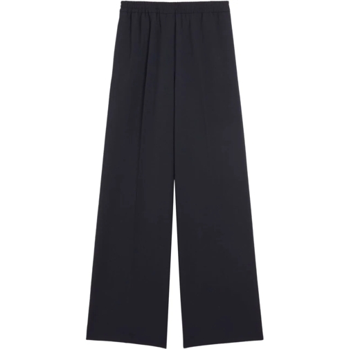 Max Mara Hosen Max Mara Weekend Pantalons Donkerblauw Petra blau