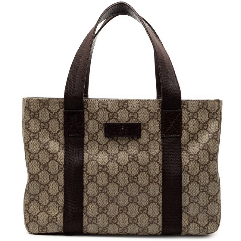 Gucci Shopper GG Supreme Tote braun