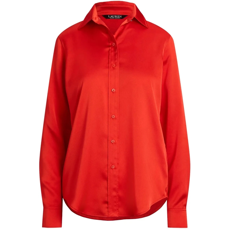 Ralph Lauren Bluse Shirts Bright Vermilion rot