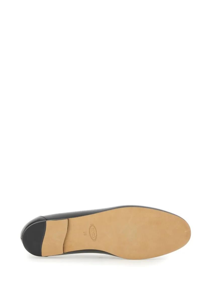 Thumbnail - Calfskin Leather Loafers - Gr. 37,5 (EU) - in Schwarz
