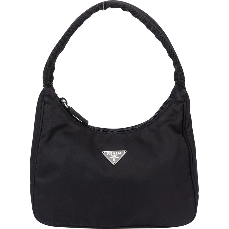 Prada Fourre-tout Prada Nylon Vintage Re-Edition Handbag schwarz