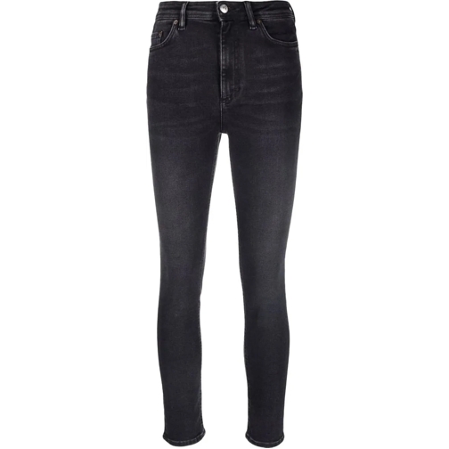 Acne Studios Magere Been Jeans Peg Skinny Jeans schwarz