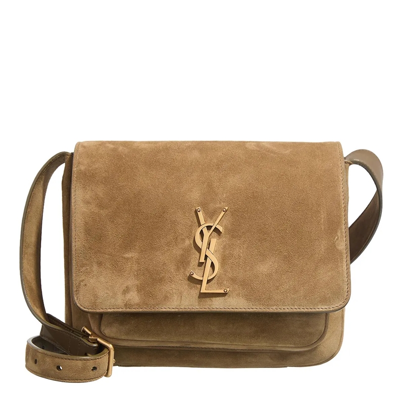 Saint Laurent Crossbody Bag Niki Suede New Barley