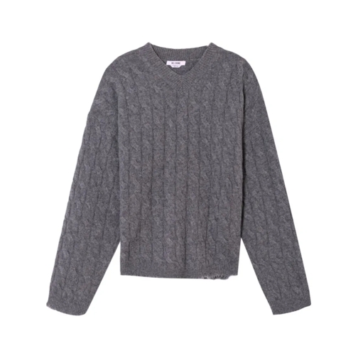 RE/DONE Pullover Cashmere Sweater Grey