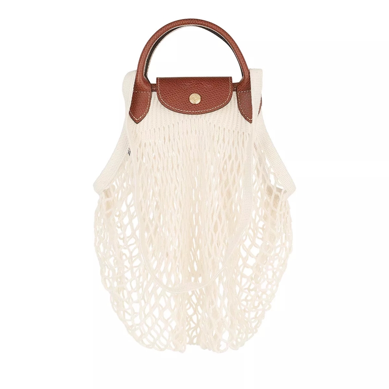 Longchamp Shopper Le Pliage Filet Ecru L
