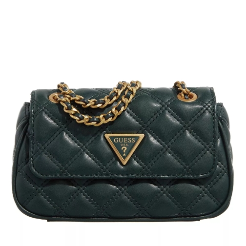Guess Giully Mini Cnvrtble Xbdy Flap Forest Crossbody Bag