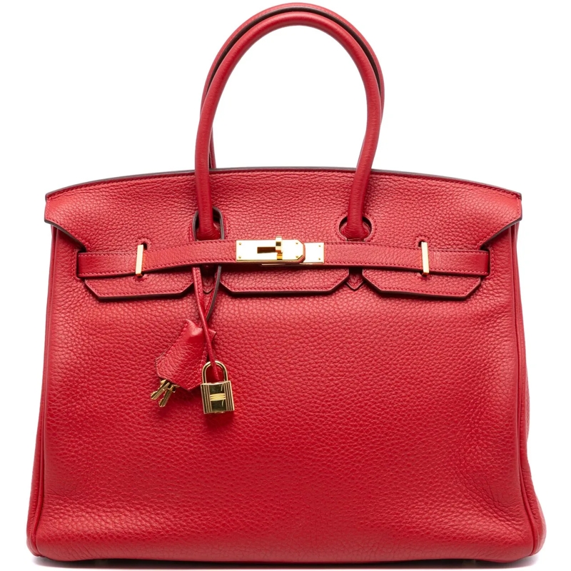 Hermès Tote Togo Birkin Retourne 35 rot
