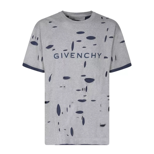 Givenchy Cotton T-Shirt Grey 
