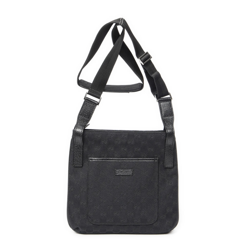 Gucci Crossbody Bag Front Slip Pocket Crossbody schwarz