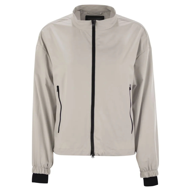 Herno Bomberjacke Laminar Bomber Jacket With Zip Neutrals