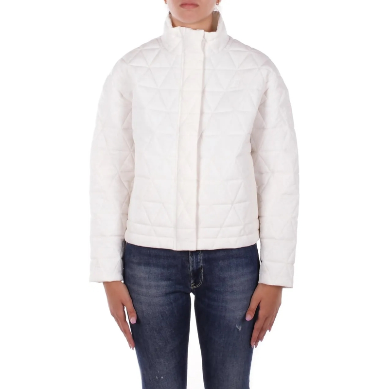 K-Way Übergangsjacke Coats White Gardenia weiß