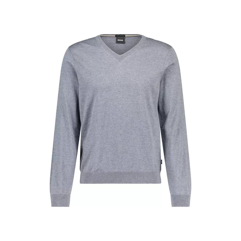 Boss - Pullover Melba aus Schurwolle - Größe XL - gray