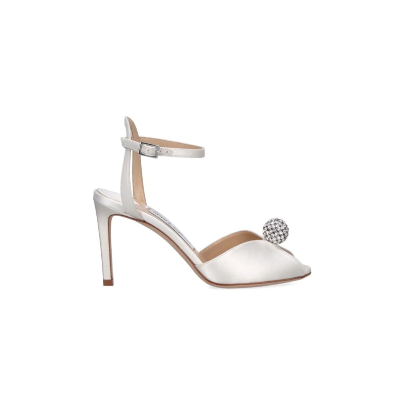 Jimmy Choo Sandalen "Sacora 85" Sandals White White