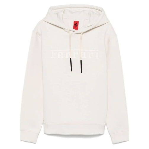 Ferrari Hoodie Sweatshirt With Logo Neutrals