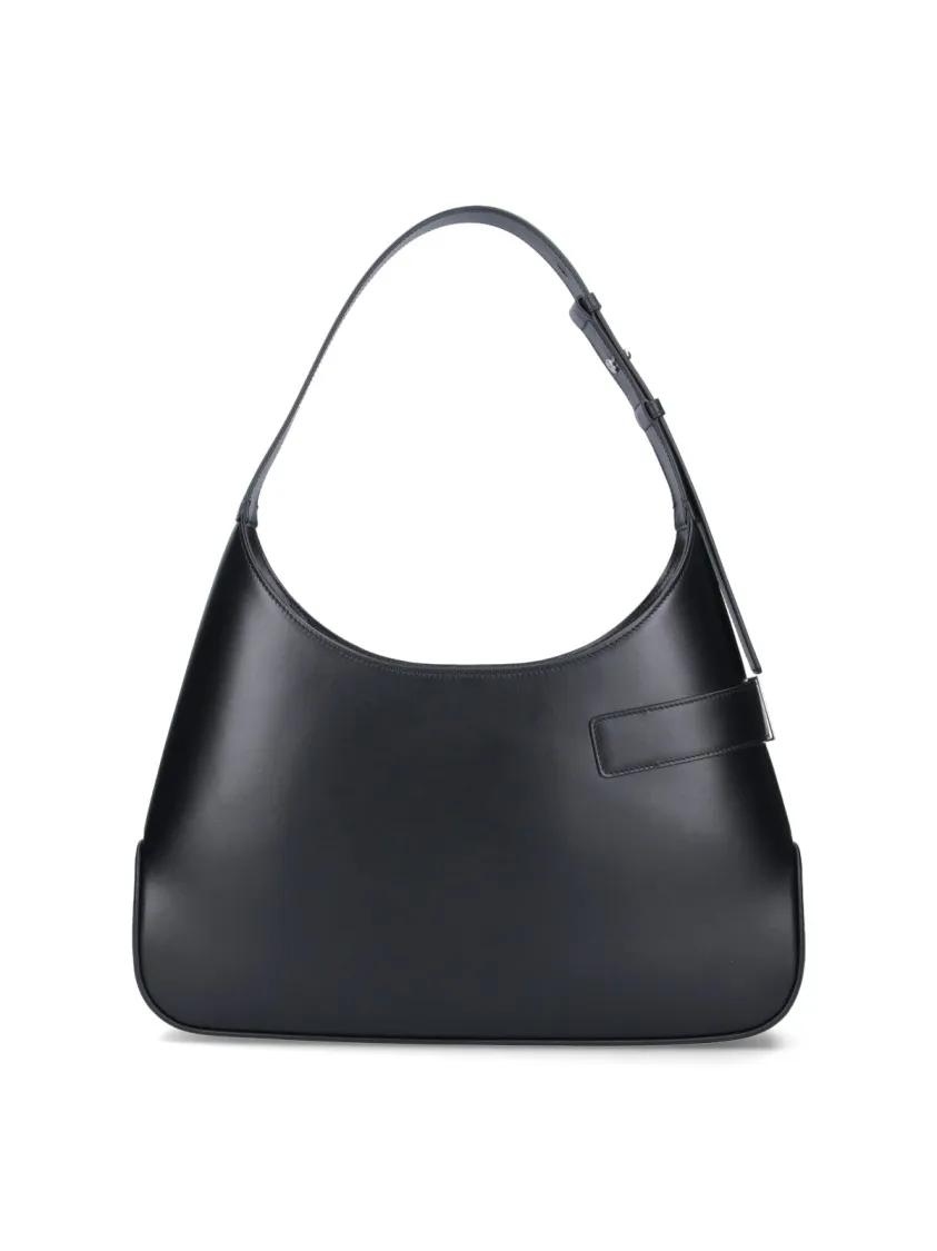 Salvatore Ferragamo Hobo bags "Hobo L" Shoulder Bag – Black in zwart