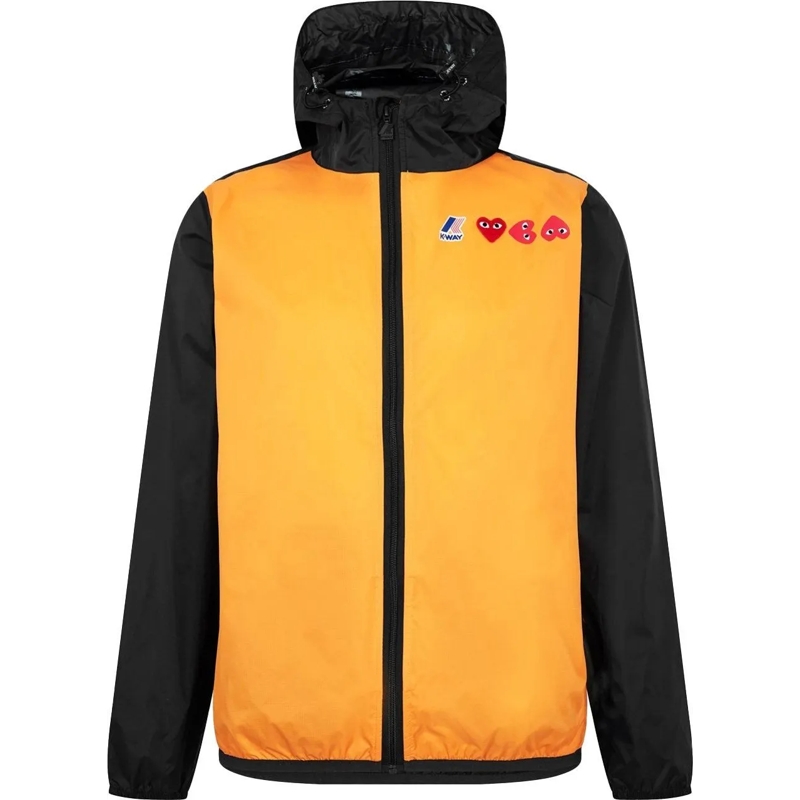 Comme des Garcons Overgangsjas Comme Des Gar�ons Play X K-way Jacket mehrfarbig
