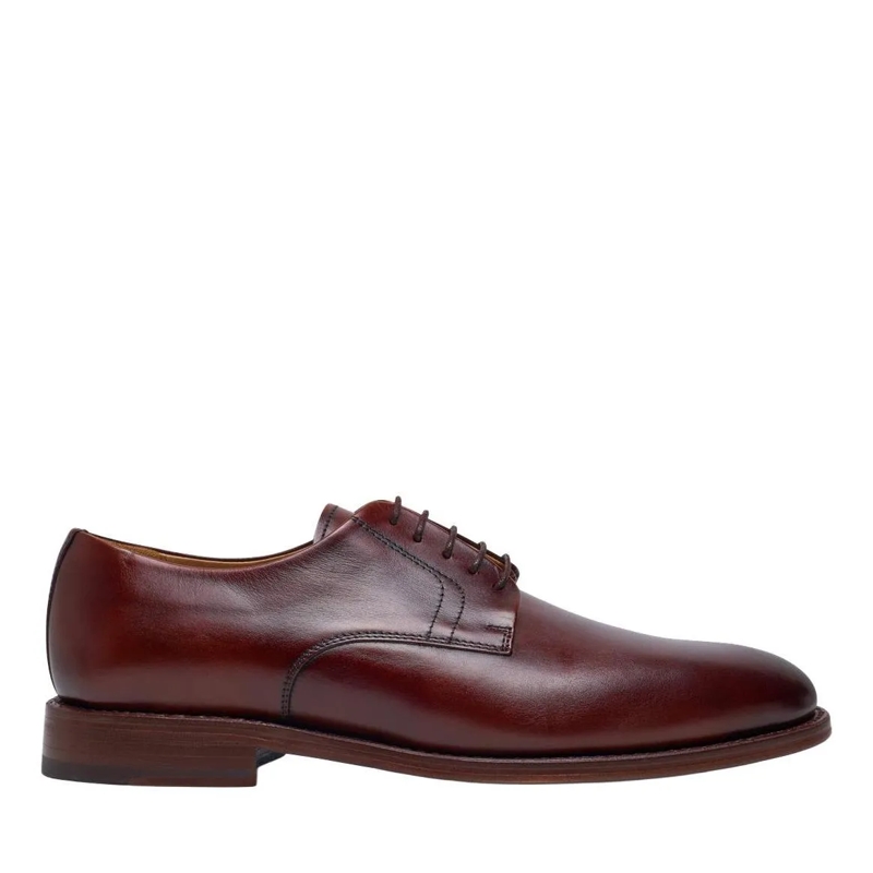 Henry Stevens Schnürschuhe Klassiker Winston PD dunkel-braun