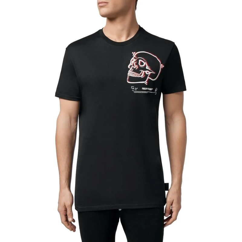 Philipp Plein T-Shirt T-Shirt Rundhalsausschnitt Ss Skull schwarz(Image 4)