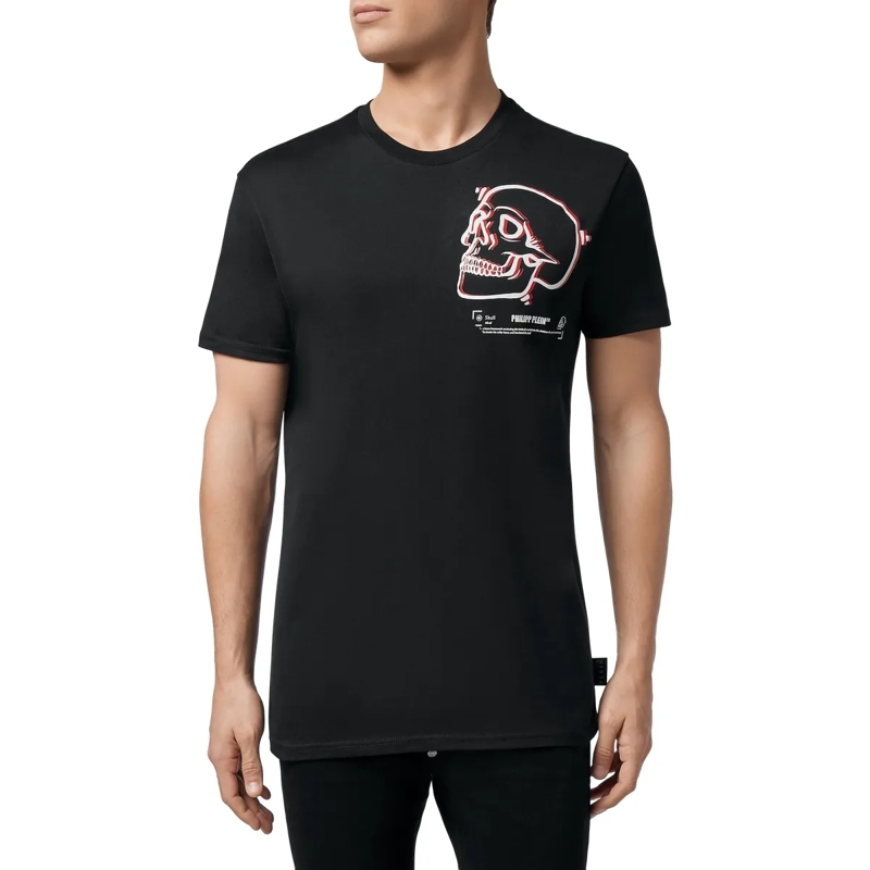 Philipp Plein T-Shirt T-Shirt Rundhalsausschnitt Ss Skull schwarz(Image 3)