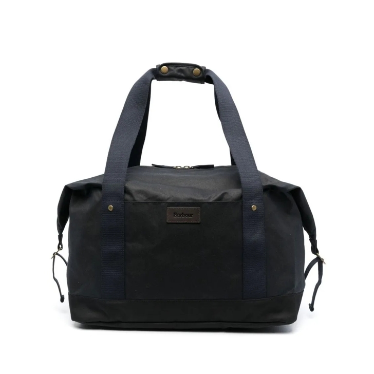 Barbour wax holdall duffel sale