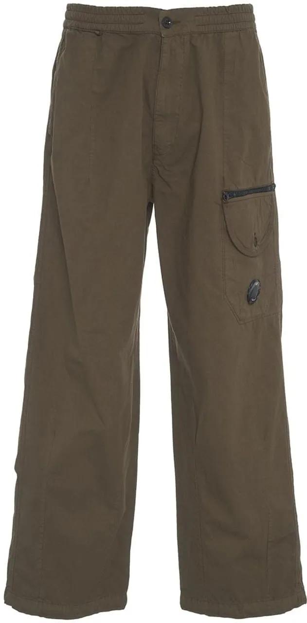 Thumbnail - CP Company - Cargo pants with logo patch - Größe IT 50 - grün