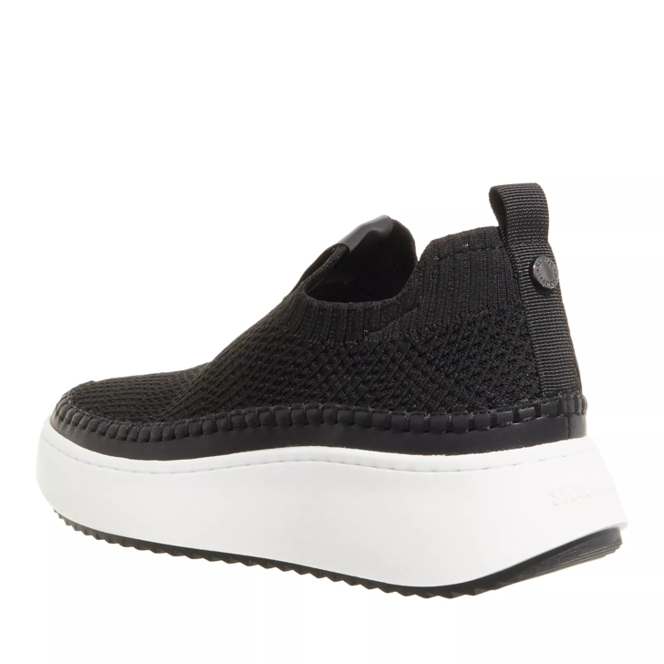 Steve Madden Doubleshot Sneaker Black Whte Slip On Sneaker