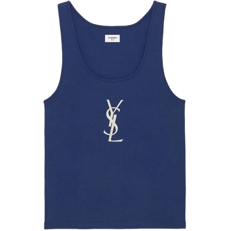 Saint Laurent Top Top Blue blau