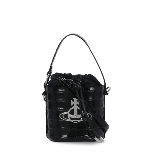 Vivienne Westwood Sac reporter Daisy Bucket Bag Black