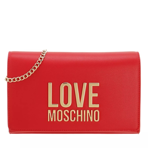 Love Moschino Borsa Pu Rosso Rosso Crossbody Bag