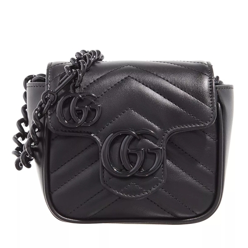 Gucci GG Marmont Belt Bag Black Midjeväskor