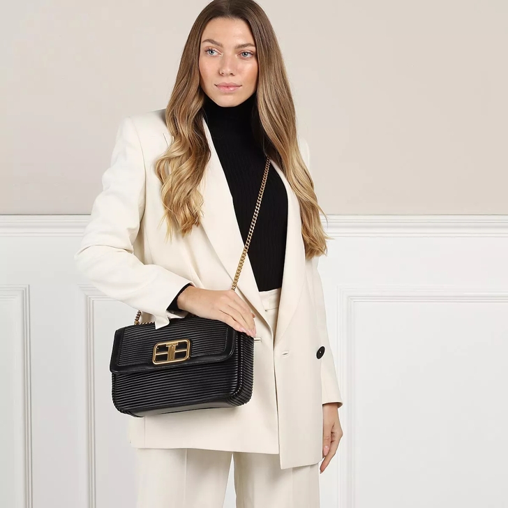 Ted Baker Jjolie Loop and Tab Grainy Leather Crossbody Shoulder