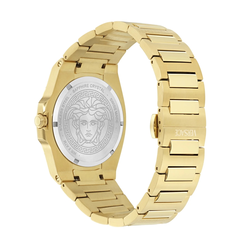Versace Quarzuhr Quarz-Analoguhr Versace Tolomeo gold(Image 3)