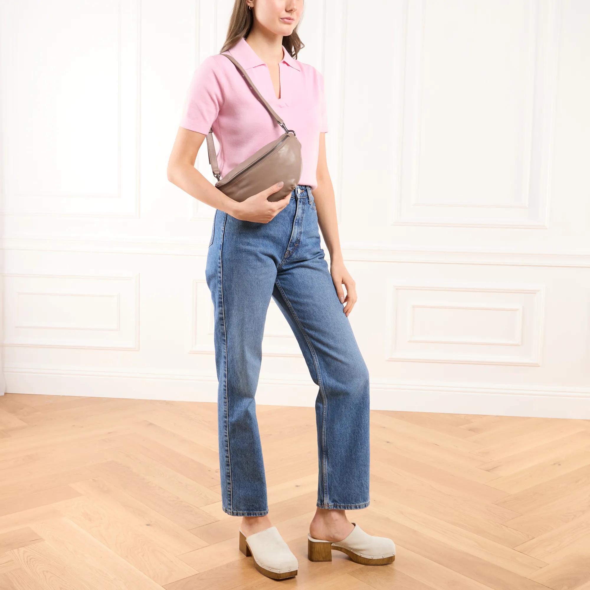 Liebeskind Berlin Tavia Belt Bag Neutral Gray Crossbody Bag