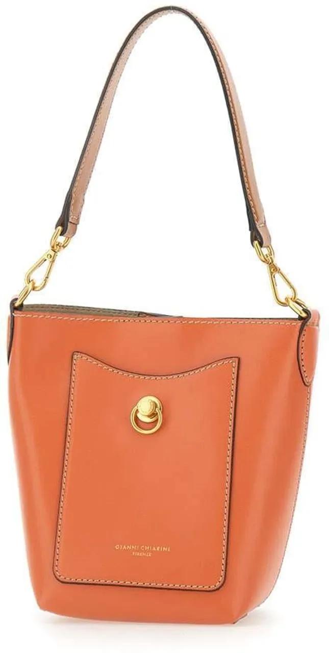 Gianni Chiarini Hobo bags Orange in oranje